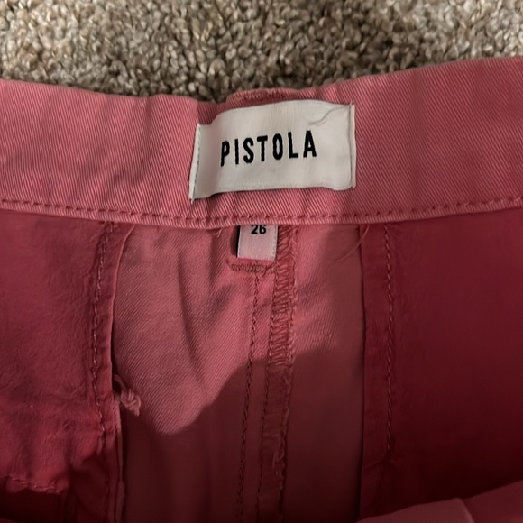 NWT PISTOLA Kellin Pleated Trouser in Pink flamingo size 26 - Picture 9 of 10